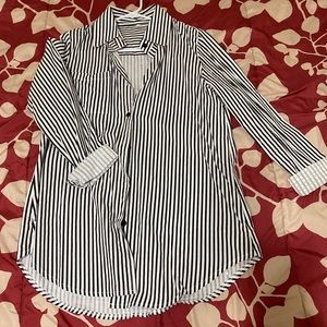 Stripped button down